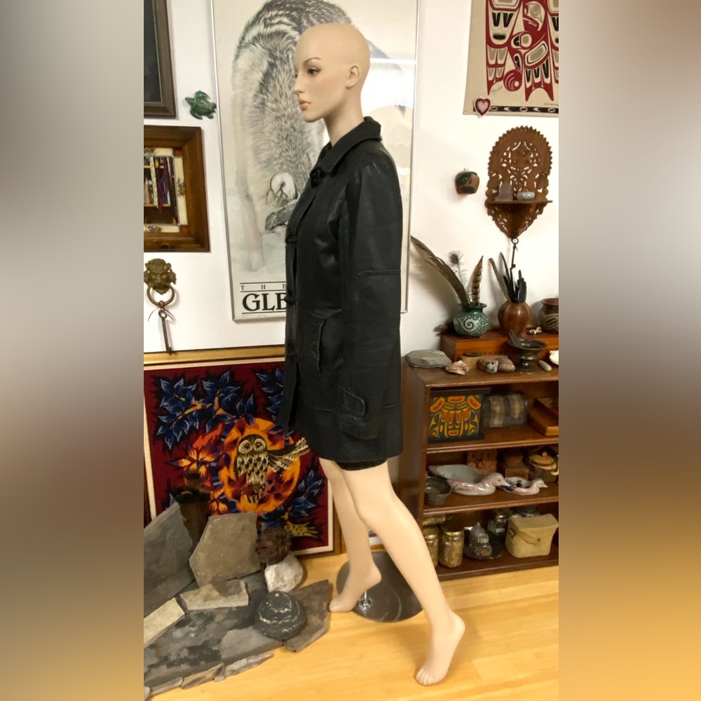Assassin Style Leather Jacket - Picture 5 of 10